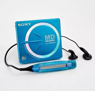 Sony Mz-e60 Portable Mini Disc Player Walkman • £49