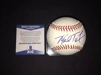 Mark Teixeira Signed Major League Baseball New York Yankees Beckett • $149.99