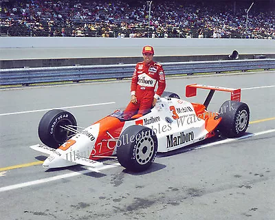 Rick Mears 1991 Indy 500 Winner Auto Racing 8x10 Photo • $5.95