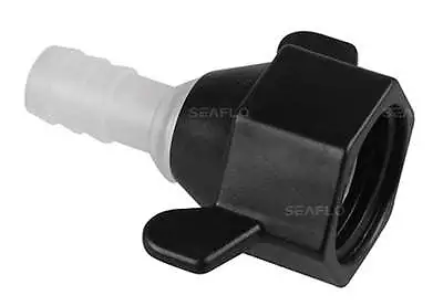 Seaflo Marine Grade Straight Boat Water Pump 1/2 FNPT To 3/8  Hose Barb Fitting • $7.99