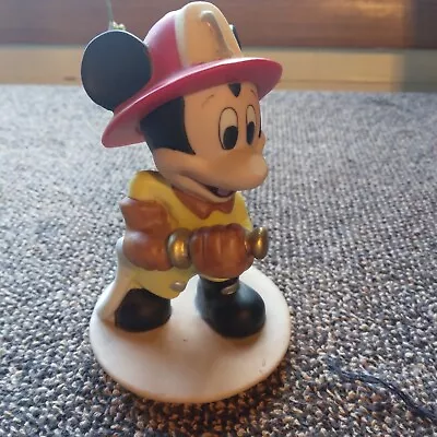 Disney Micky Mouse Fireman Sir Lanka Porcelain Figurine • $14.99