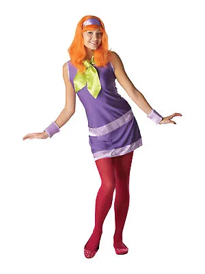 £46.63 • Buy Ladies Womens Sexy Daphne Costume Scooby Doo TV Series Cartoon Adult Fancy Dress
