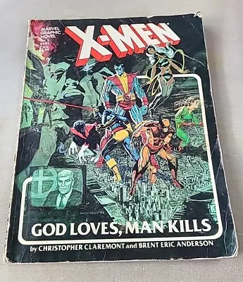 Marvel's X-Men 1982 Graphic Novel(#5)  God Loves Man Kills  1st Print FC • $23.11