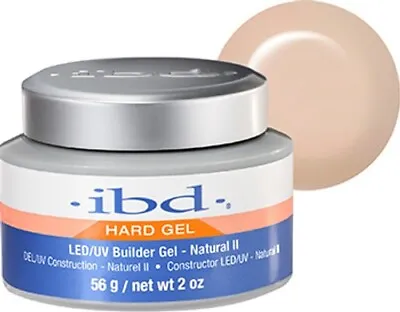 IBD Builder Gel Hard Gel Natural II 2 Oz LED/UV  New 2024 • $22