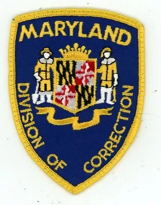 Maryland Md Correction Nice Shoulder Patch Sheriff Police • $4.99