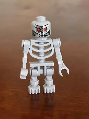 LEGO 1x Minifig MiniFigure Grey Skeleton Ninjago Halloween Skull Head Monster • $19.95