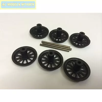 X9652 S5938 Hornby Spoked Tender Wheel Set For GWR Dean 4-2-2 Lord Of The Isles • £7.39