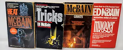 Lot Of 4 Mystery Paperbacks By Ed McBain 87th Precinct • $4.99