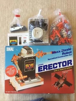 Vintage IDEAL Original Erector Maxx Steele Robot Specialized Construction Set • $24.99