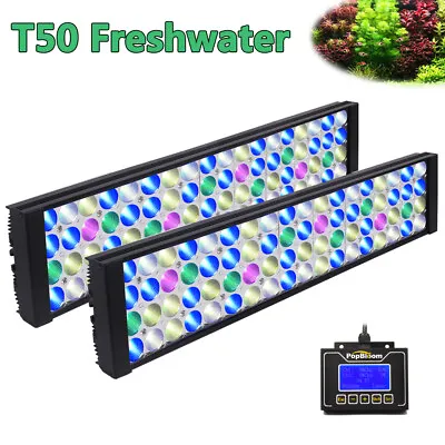 DSunY WRGB Lamp 110-140cm LED Aquarium Light Dimmable Full Spectrum Plant Tank • $406.51