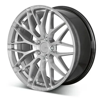 Zito ZF01 Hyper Silver 18 X8.5 5x120 72.6 ET35 Alloy Wheels VW T5 T6 Transporter • $909.54