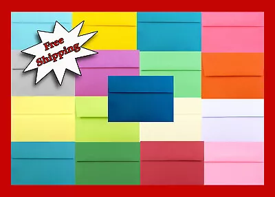 Rainbow Colors A2 Envelopes For 4-1/8 X 5-1/2 Response Card Invitations Weddings • $84.42