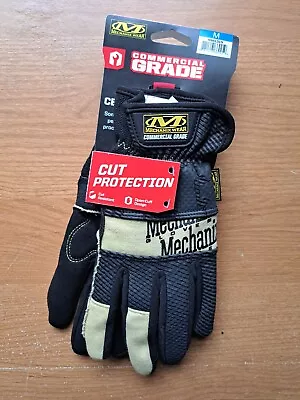 MECHANIX WEAR Medium Black Synthetic Leather Gloves (1-Pair) Retail's $28 • $16.99