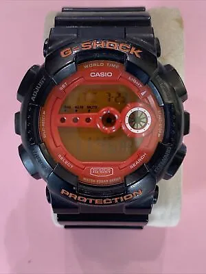 G-Shock GD-100HC Black & Orange Multi-Function MINT! • $60