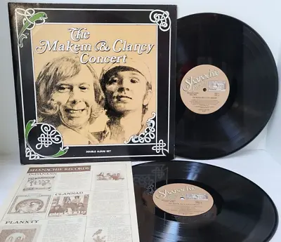 TOMMY MAKEM & LIAM CLANCY Concert 2xLP Shanachie 52003 - Play Tested EX- *C5 • $17.10