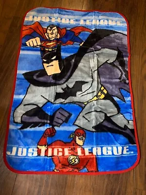 Child's Nip Fleece Blanket- Marvel Justice League Supermanbatmanflash • $5