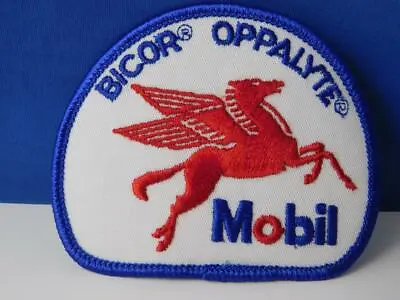 Mobil Oil Gas Station Vintage Patch Hat Vest Badge Bicor Opalyte Flying Horse • $5.49