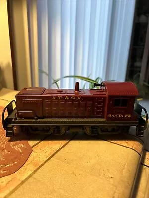 Vintage MARX Santa Fe A.T.&S.F Maroon Switcher Train Engine #1998 • $135