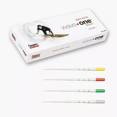 Dentsply 180 X WaveOne Gold Paper Points Good Quality • $34.99