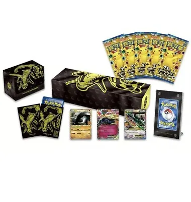 $109.95 • Buy 25th Anniversary Pokemon, Rayquaza Collection Box Factory Sealed. AUS