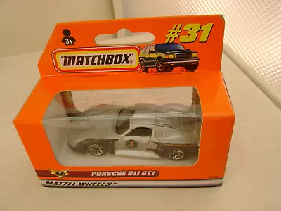 1998 Matchbox Superfast #31 Porsche 911 Gt1 New In Box • $9.99