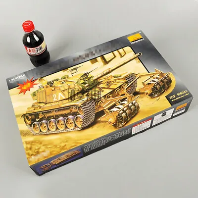 MiniHobby 80106 1/35 Char Char Israeli IDF M60A1 With RKM Mine Roller Model Kit • $28.99