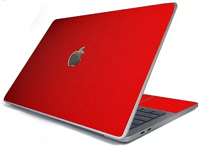 LidStyles Carbon Fiber Laptop Skin Protector Decal MacBook Pro 13 A2251 / A2338 • $16.99