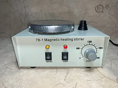 78-1 Magnetic Stirrer Machine Heating Mixer Hot Plate Works • $49.99