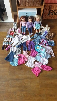 £40 • Buy Bundle Chad Valley Design A Friend Doll X 3 & Clothes *read Full Description*