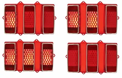 NEW! 1969 Ford  Mustang LED Tail Lights PAIR Both Left And Right Side Sequential • $154.90