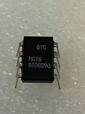 Lot X 100 MCT6 Transistor Output Optocouplers Dual Phototransistor • $150