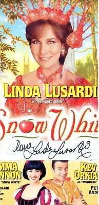Linda Lusardi Autograph - Signed Flyer - The Bill - Emmerdale-Handsigned - AFTAL • £7.99