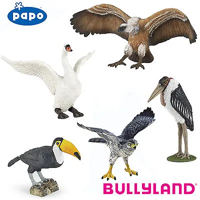 PAPO / BULLYLAND Wild Animal Kingdom BIRDS - Choice Of 28 Birds All With Tags • £4.99