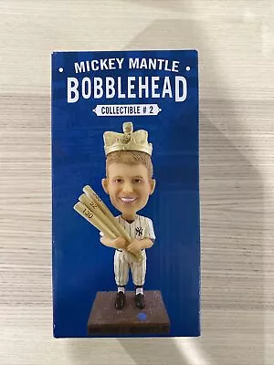 Mickey Mantle Bobblehead 2016 New York Yankees Collectible #2 Yankee Stadium NIB • $150