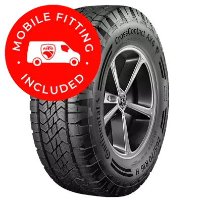 4 Tyres Inc. Delivery & Fitting: Continental: Crosscontact Ax6 - 225/65 R17 102h • $1008