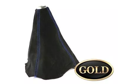 Blue Stitch Black Suedue For OEM Short Shifter Boot Manual Transmission • $10.59