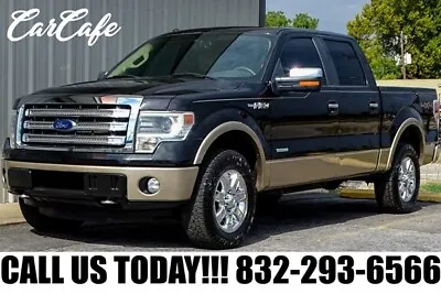 2013 Ford F-150 SUPERCREW LARIAT 4X4 3.5L V6 ECOBOOST CARFAX ACCIDENT FREE! • $20895