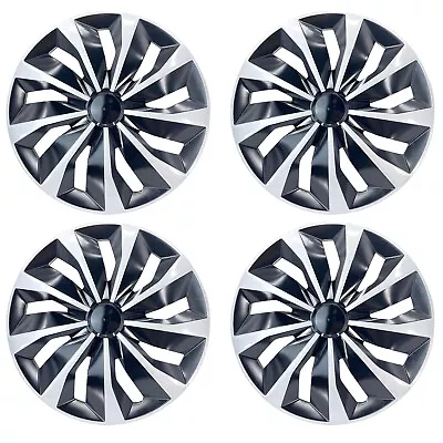 16  Set Of 4 Snap On Full Hub Caps Wheel Covers Fit R16 Tire & Steel Rim NEW • $44.99