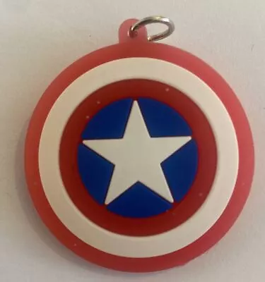 Marvel Captain America Shield Keyring Avengers Movie Comic Key Chain Novelty. • £2.99