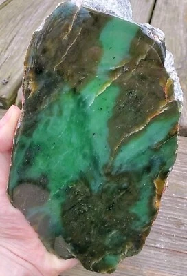 $385 • Buy Siberian Apple Green Jade Rough, 4lbs 10oz