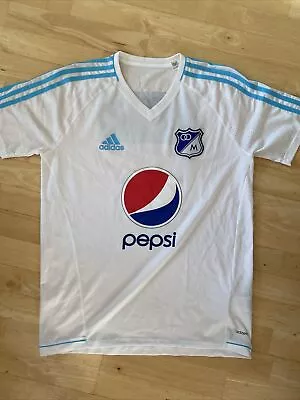 Adidas Millonarios FC Bogotá Colombia Used Soccer/football Jersey • $29