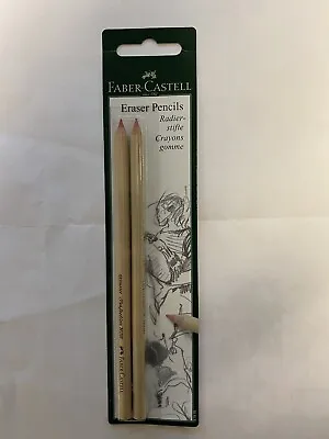 Faber-castell Eraser Pencil 2 Pack • $9.75