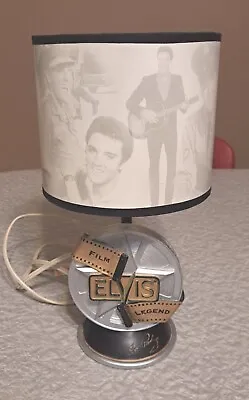 Vintage 2001 Elvis Presley Film Legend Collectors Table Lamp Graceland • $28.99