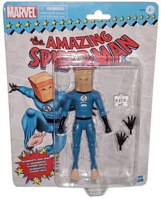 Marvel Legends BOMBASTIC BAG MAN 6  Figure The Amazing Spiderman Retro Vintage • $32.99