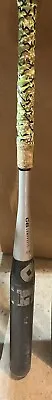 DeMarini White Steel 34/28 WHI11 Singlewall Black Barrel Slowpitch Softball Bat • $125