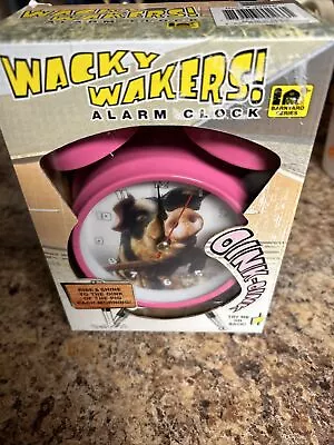 Mark Feldstein Wacky Wakers Pig Bedside Alarm Sound Novelty Clock OINK OINK • $19.99