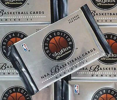 1993-94 Skybox Premium NBA Basketball Series 2 Pack - Factory Sealed Packs • $10.56