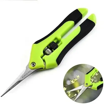 Trimming Leaf Snips | Garden Scissors | Pruning Bud Fruit  Herb | Flower Harvest • £5.78