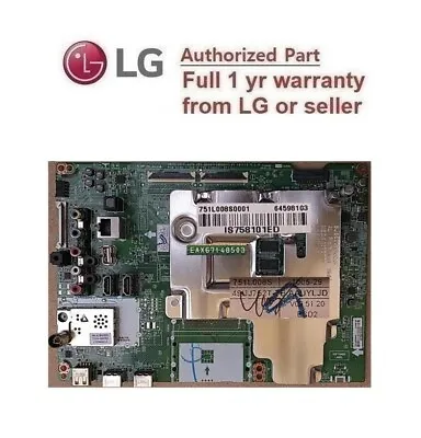 $278.95 • Buy LG GENUINE PART #EBU64069601 LG LED LCD TV 49  BPR Total Assembly For 49UJ752T