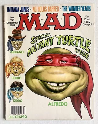 MAD MAGAZINE  DEC 1989 #291  Collectibles COMICS NOT TOUCHED OVER 30 YRS!  VF+ • $9.99